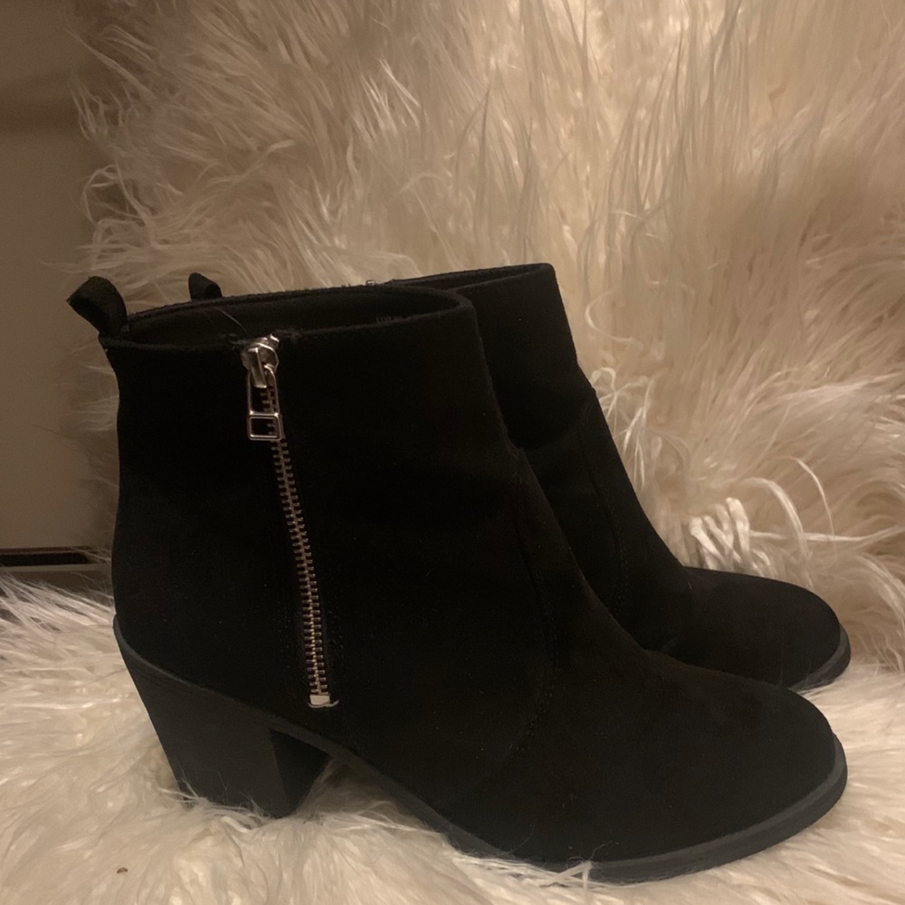 Black Booties size 8.5